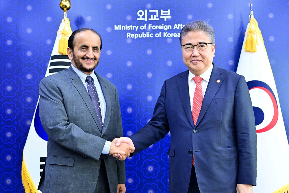 박진 외교부 장관 및 조현동 제1차관, 오만 외교부 정무차관 접견 및 차관회담 개최